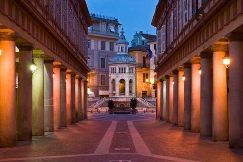Appartamento Lella Con Meravigliosa Vista Vicino Alle Terme Acqui Terme Bagian luar foto